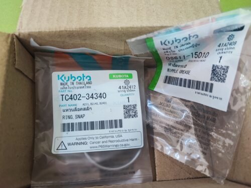 หัวอัดจาระบีตุ๊กตาคานหน้าตัวหน้า รถแทรกเตอร์คูโบต้า รุ่น L3608 - L5018 06611-15010 photo review